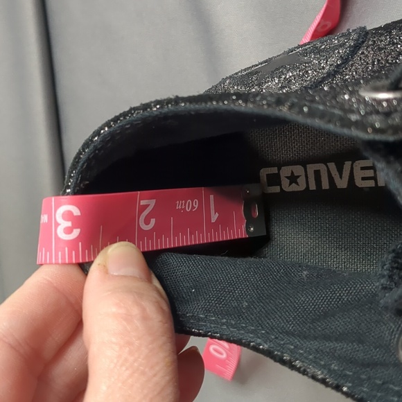 Converse All Star glitter Wedge Sneakers - Picture 12 of 12